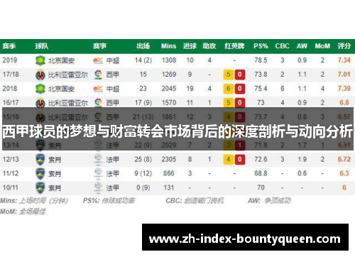 西甲球员的梦想与财富转会市场背后的深度剖析与动向分析